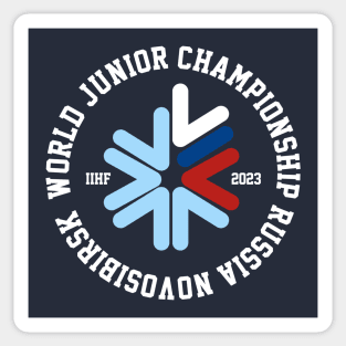 Hockey World Junior Championship Russia Novosibirsk Sticker